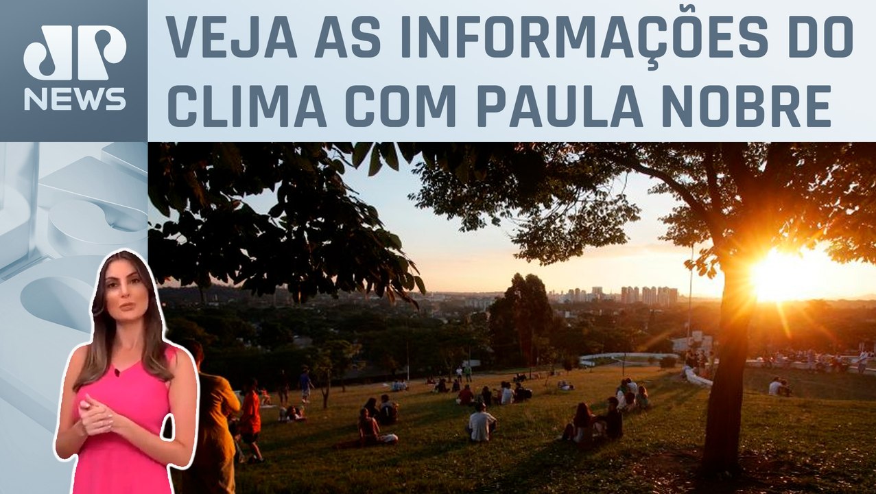 Tempo firme segue na maior parte da região Sude...