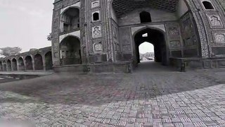 very big door in Jhangir tomb Asia Lahore