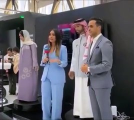 La mano del robot umanoide saudita