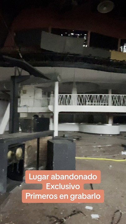 La discoteca Pachá La Pineda abandonada