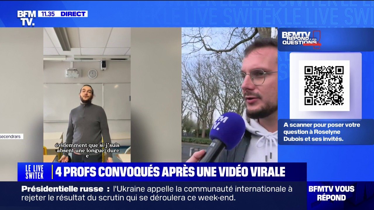 Qu'est-ce qui est reproché à quatre professeurs d'un lycée de Sevran, convoqués après la publication d'une vidéo sur Tiktok? BFMTV répond à vos questions