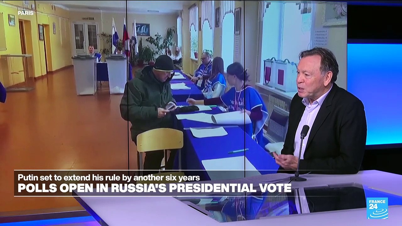 Russians are voting in an election that holds l...