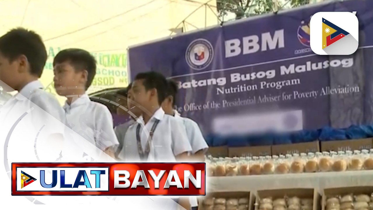 ‘Batang Busog Malusog’ o BBM Nutrition Program, umarangkada na din sa ...
