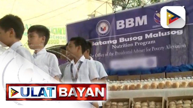 ‘Batang Busog Malusog’ o BBM Nutrition Program, umarangkada na din sa Caloocan City ngayong araw