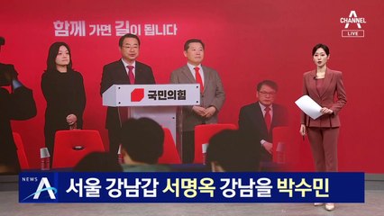 강남갑 서명옥·강남을 박수민…국민의힘, 국민추천후보 발표