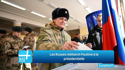 Les Russes réélisent Poutine à la présidentielle