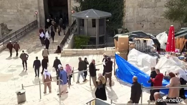 Gerusalemme blindata nel primo venerdi di preghiera del Ramadan