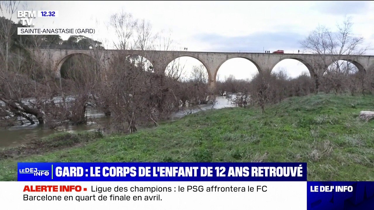 Intempéries dans le Gard: le corps de l'enfant de 12 ans porté disparu a été retrouvé