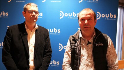 Tour du Doubs 2024 - Présentation de la 39e édition avec les organisateurs Jean-François Ducrot et Fabien Vardanéga