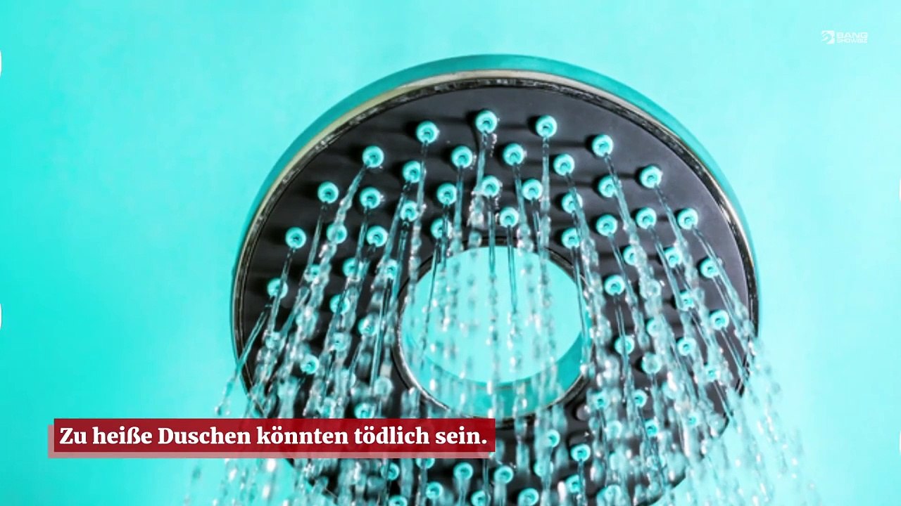 Heiße Duschen könnten das Todesrisiko erhöhen