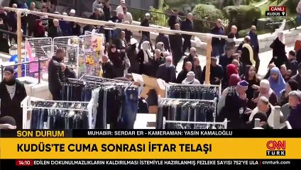 Kudüs’te cuma sonrası iftar telaşı