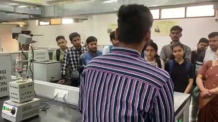 Jaipur : कॉलेज स्टूडेंट्स ने किया शैक्षणिक भ्रमण