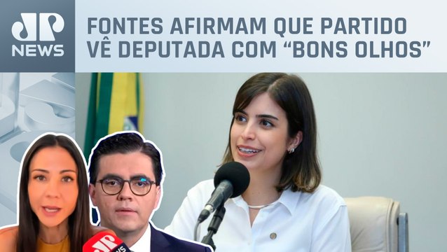 Cresce possibilidade de PSDB apoiar Tabata Amaral; Amanda Klein e Vilela comentam