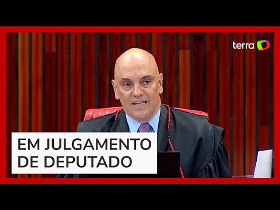 'Eles se gravam para facilitar o trabalho da polícia', diz Moraes em julgamento que cassou deputado