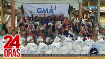 Mahigit 1,000 indibidwal sa Davao Oriental, hinatiran ng tulong ng GMA Kapuso Foundation | 24 Oras