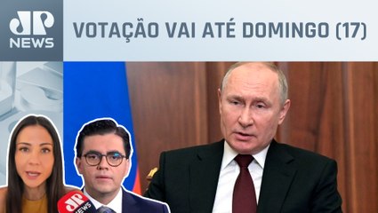 Russos vão às urnas a partir desta sexta (15); Amanda Klein e Cristiano Vilela comentam