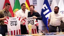 Enviados de FIFA visitaron Paraguay con miras al Mundial 2030