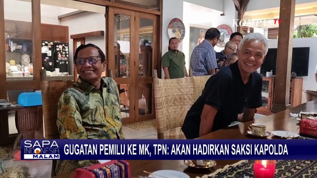TPN Ganjar-Mahfud Klaim Hadirkan Saksi Kapolda Terkait Gugatan Kecurangan Pemilu di MK
