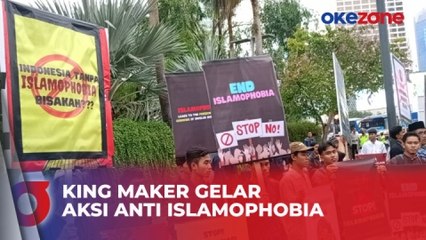 Kelompok King Maker Gelar Aksi Anti Islamophobia di Bundaran HI, Jakarta Pusat