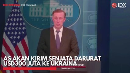 AS akan Kirim Senjata Darurat USD300 Juta ke Ukraina
