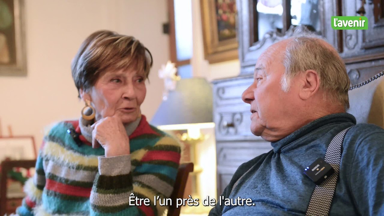 Témoins de mariages - Chantal Prévinaire et Philippe Slegers, 60 ans de mariage à La Bruyère