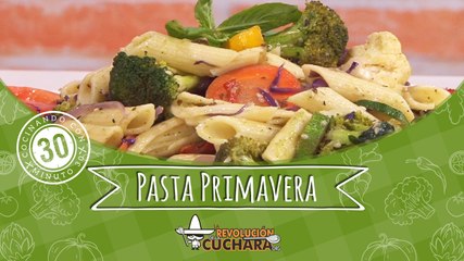 La Revolución de la Cuchara: Pasta primavera.