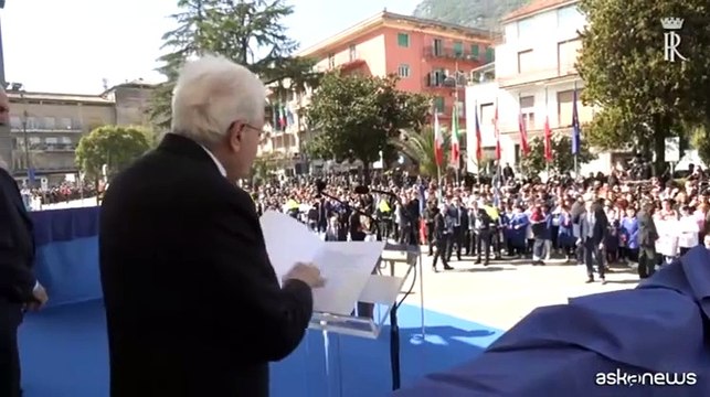 Mattarella a Cassino celebra l'80esimo anniversario della distruzione della citt?