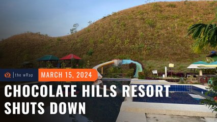 Download Video: Controversial Chocolate Hills resort shuts down