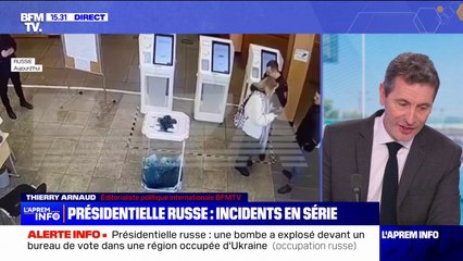 Présidentielle en Russie: une bombe a explosé devant un bureau de vote de la région de Kherson