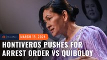 Hontiveros rejects Quiboloy’s reasons, pushes for arrest order
