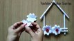 Paper Flower Wall Hanging | Easy Wall Decor Ideas| Newspaper Craft | PaperCraft Easy