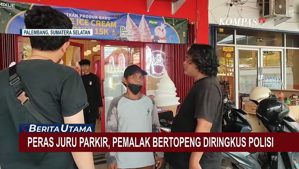Polisi Tangkap Pria Bertopeng yang Meresahkan,...