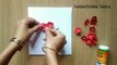Paper Flower Wall Hanging | Easy Wall Decor Ideas | Newspaper Craft Paper Craft Easy