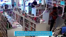 Ladrones cultos, con la táctica de la mochila, roban más de 15 libros de un local de La Plata