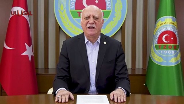 Türkiye Ziraat Odaları Birliği Başkanı Bayraktar çiftçilerin taleplerini açıkladı!