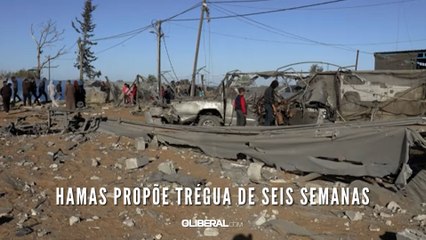 Hamas propõe trégua de seis semanas