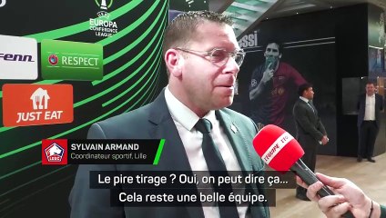 Armand : "Le pire tirage ? Oui, mais on va essayer de créer l'exploit"