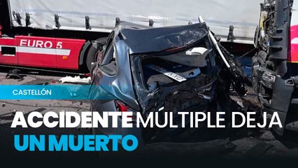 Accidente múltiple de Nules, con 40 vehículos implicados deja un muerto
