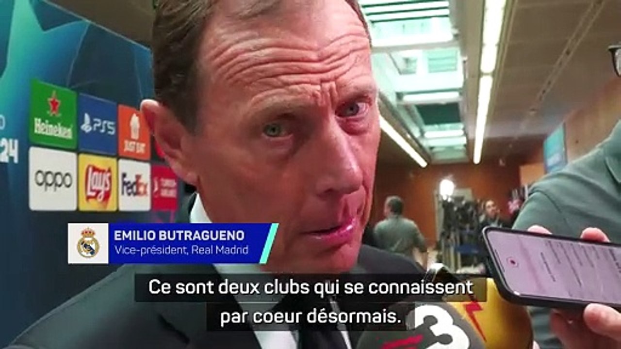 Butragueno : "Un sacré défi contre Manchester City"