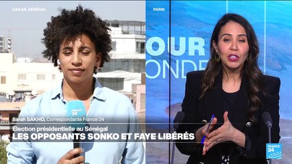 Présidentielle au Sénégal : les opposants Sonko et Faye libérés