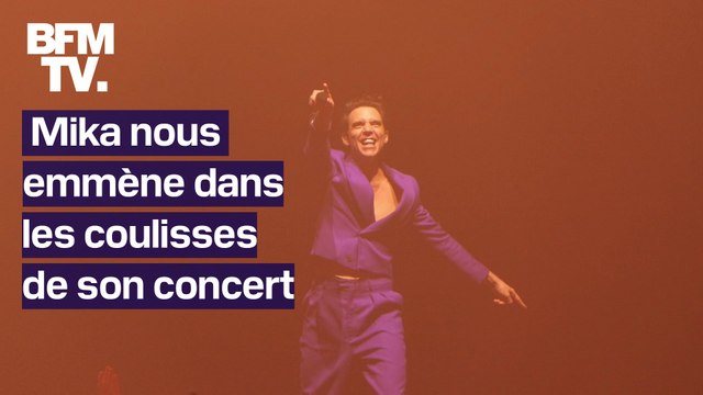 S'il n'y a pas d'intimité, pas de cœur, ça ne sert à rien : Mika nous emmène dans les coulisses de son concert