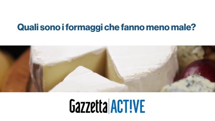 Formaggi, quali fanno meno male?