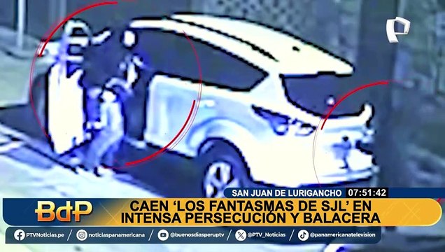 Caen Los Fantasmas de SJL : sujetos habrían asaltado a escoltas del hijo de Dina Boluarte