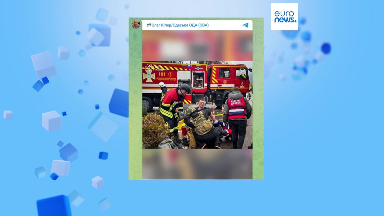 Erneute Raketenangriffe auf Odessa: Auch Rettungskräfte sind unter den Toten