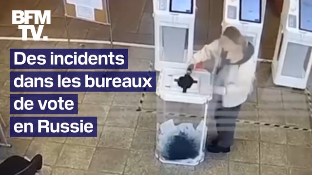 En Russie, l'élection présidentielle perturbée par des incidents dans les bureaux de vote