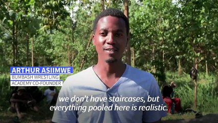 Uganda's mud wrestlers dream of global WWE glory