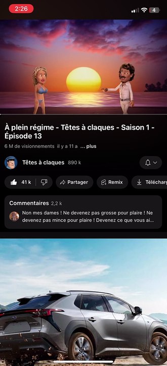 Sous le poid de ton amour