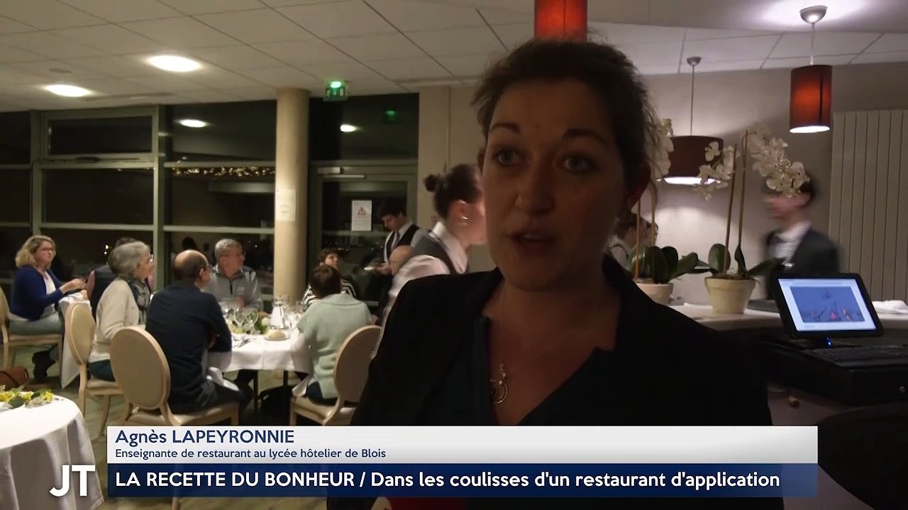 LA RECETTE DU BONHEUR / Dans les coulisses d'un restaurant d'application
