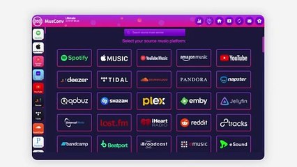 Auto sync albums between Spotify, Apple Music and 125+ music services - MusConv app