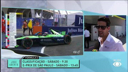 Fórmula-E: Di Grassi espera "fazer bons pontos e honrar a bandeira brasileira" no E-Prix de São Paulo